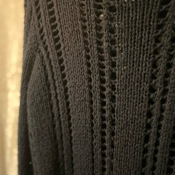 Abercrombie and Fitch knitted black sweater Size S - Picture 7 of 8